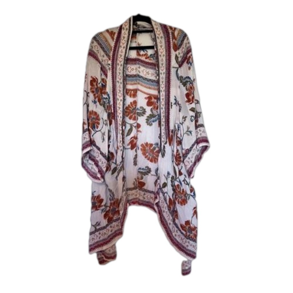 Light and flowy patron of peace kimono / cardigan / beach cover up